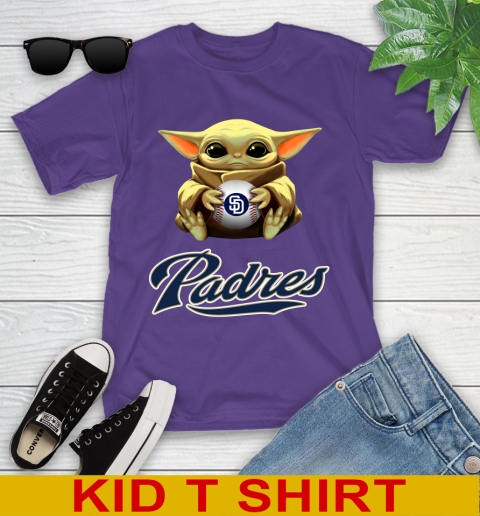 MLB Baseball San Diego Padres Star Wars Baby Yoda Shirt 104