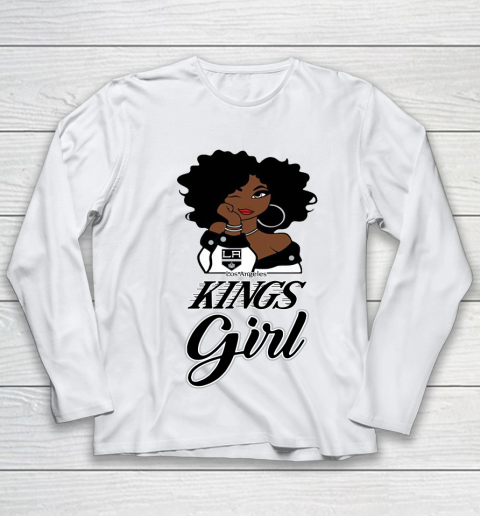Los Angeles Kings Girl NHL Youth Long Sleeve 2