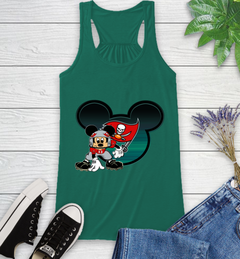 NFL Tampa Bay Buccaneers Mickey Mouse Disney Football T Shirt Racerback Tank 7