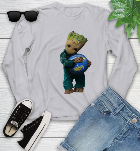 NBA Groot Guardians Of The Galaxy Basketball Sports Denver Nuggets Youth Long Sleeve 5
