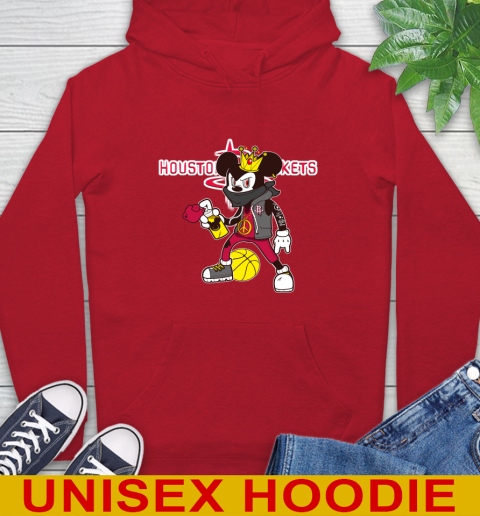 Houston Rockets NBA Basketball Mickey Peace Sign Sports Hoodie 11 Houston Rockets NBA Basketball Mickey Peace Sign Sports Hoodie - Image 11