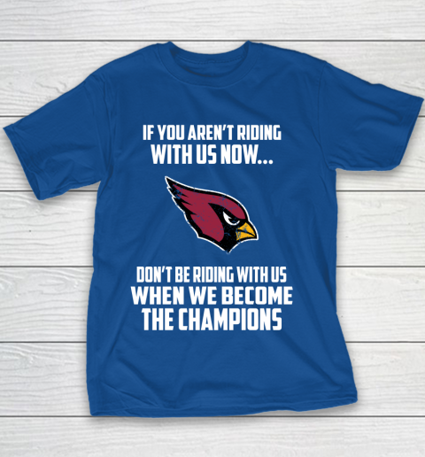 NFL Arizona Cardinals Football We Become The Champions Youth T-Shirt 6