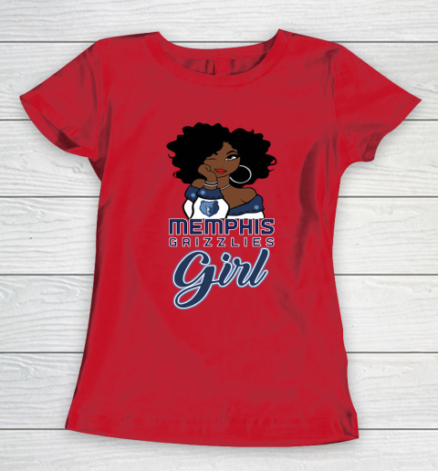Memphis Grizzlies Girl NBA Women's T-Shirt 10
