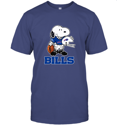 Snoopy A Strong And Proud Buffalo Bills Player NFL Youth Sweatshirt 