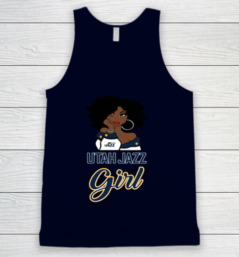 Utah Jazz Girl NBA Tank Top 3