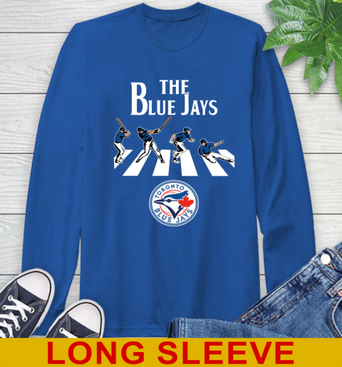 MLB Baseball Toronto Blue Jays The Beatles Rock Band Shirt Long Sleeve T-Shirt 11
