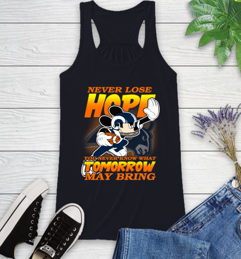 Los Angeles Rams NFL Football Mickey Disney Never Lose Hope Racerback Tank 9