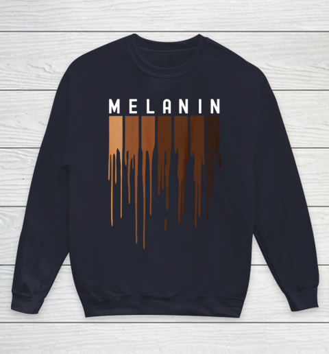 Drippin Melanin T Shirt for Women Pride  Black History Gift Youth Sweatshirt 2