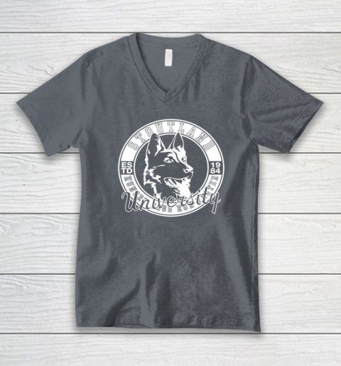 Jeff Stoutland University V-Neck T-Shirt 3