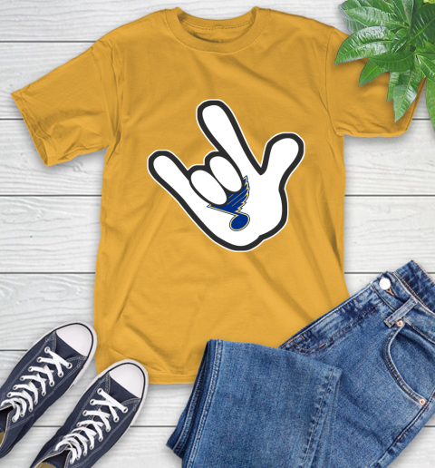 St.Louis Blues NHL Hockey Mickey Rock Hand Disney T-Shirt 3