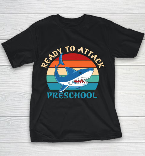 Back To School Shirt Ready to attack Preschool Youth T-Shirt