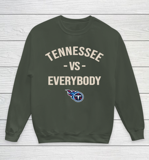 Tennessee Titans Vs Everybody Youth Sweatshirt 8