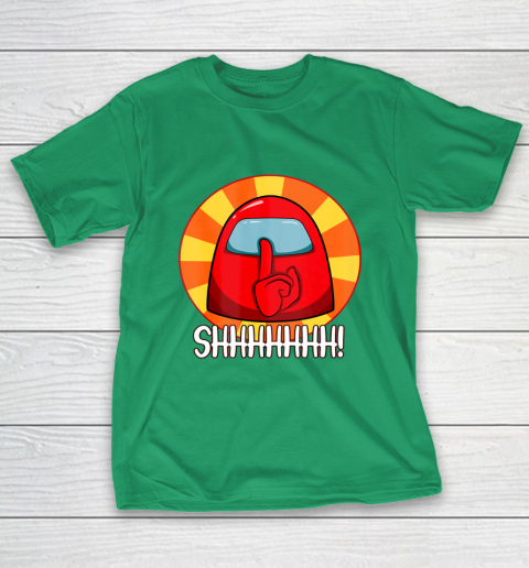 Among Us Game Shirt Cool Among Us shirt Crewmate or Impostor SHHHHHH T-Shirt 5