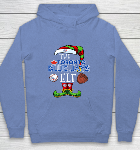 Toronto Blue Jays Christmas ELF Funny MLB Youth Hoodie 8