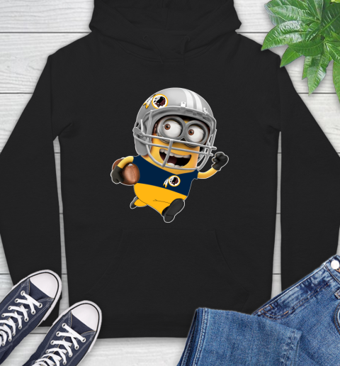 NFL Washington Redskins Minions Disney Football Sports Hoodie 2