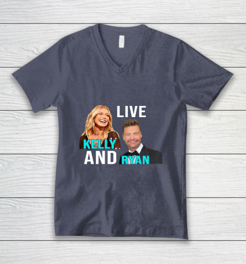 Live Kelly And Ryan V-Neck T-Shirt 7
