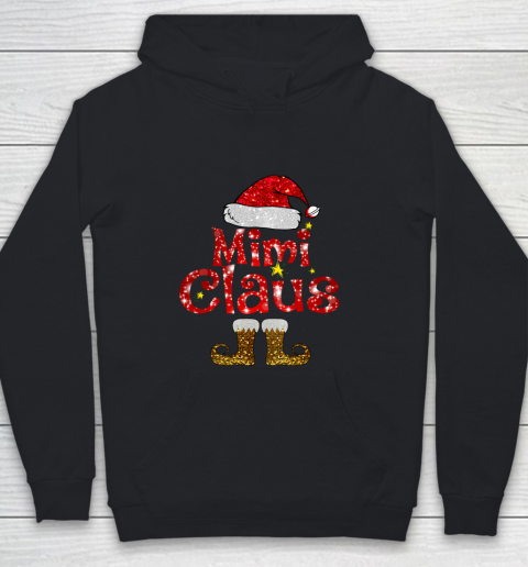 Funny Santa Mimi Claus Merry Christmas Youth Hoodie