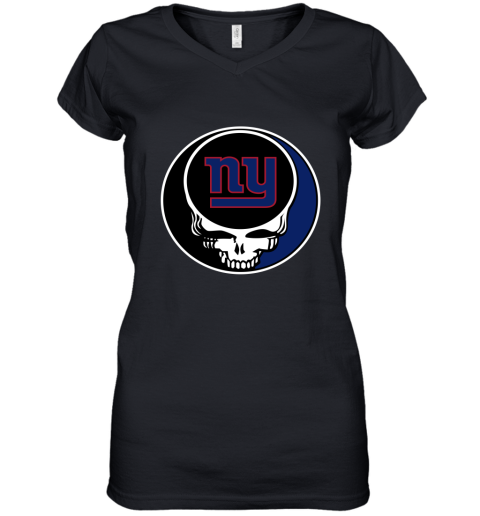 Rock N Sport Store Womens New York Giants Football Dark Red T-Shirt