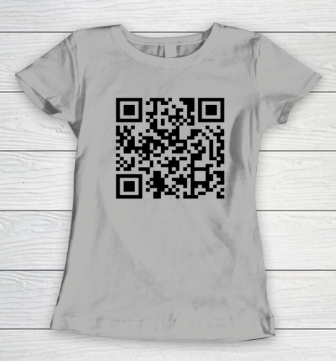 Trump Dance Troll QR Funny President Trump Dance Code Women's T-Shirt 7