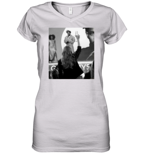 Music Award Grammys Tribute Women's V-Neck T-Shirt