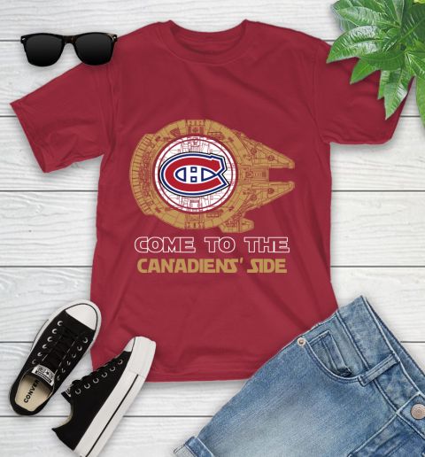 NHL Come To The Montreal Canadiens Wars Hockey Sports Youth T-Shirt 14