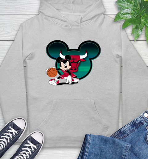 NBA Chicago Bulls Mickey Mouse Disney Basketball Hoodie 6