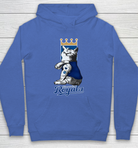 MLB Baseball My Cat Loves Kansas City Royals Hoodie 6