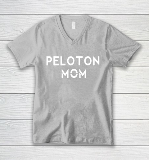 Peloton mom V-Neck T-Shirt 3