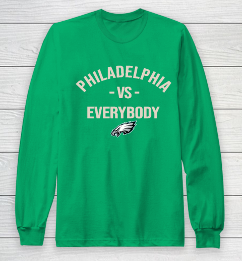 Philadelphia Eagles Vs Everybody Long Sleeve T-Shirt 4