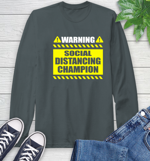 Coronavirus Shirt  Warning Social Distancing Champion 60