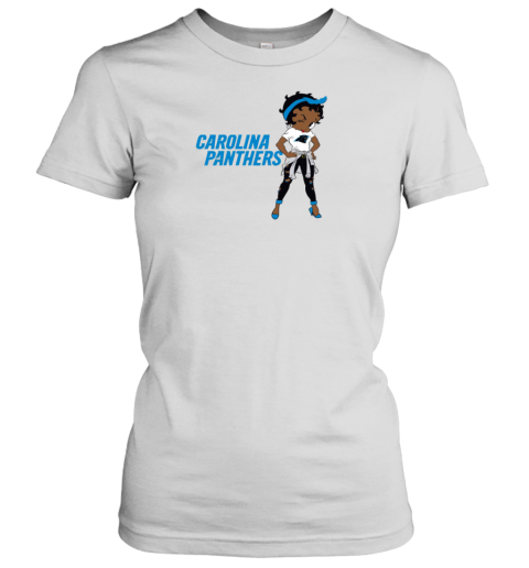 Betty Boop Carolina Panthers Women's T-Shirt