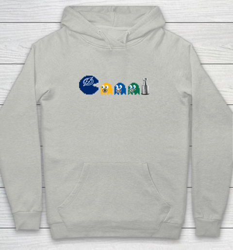 Tampa Bay Lightning x Pacman Create History For Stanley Cup Youth Hoodie 2