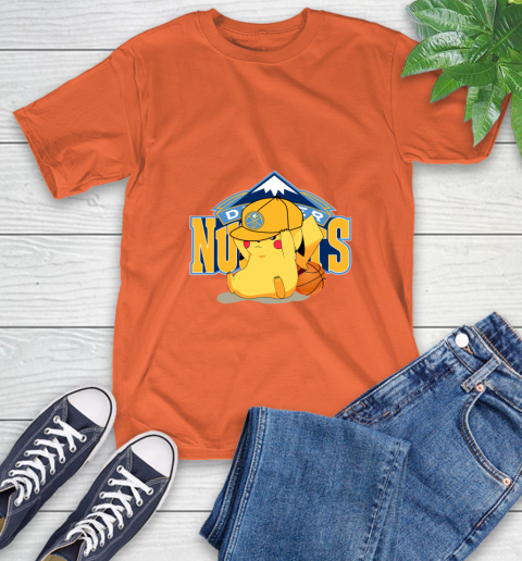 NBA Pikachu Basketball Sports Denver Nuggets T-Shirt 5