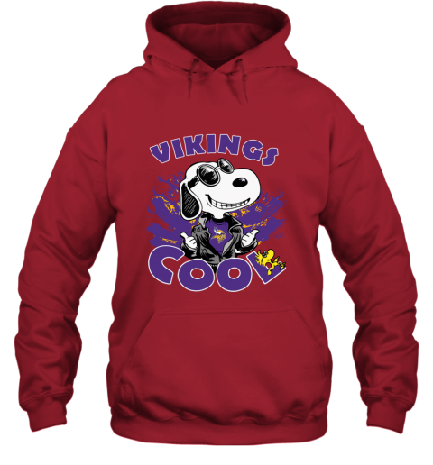 Minnesota Vikings Snoopy Joe Cool We're Awesome Shirt 