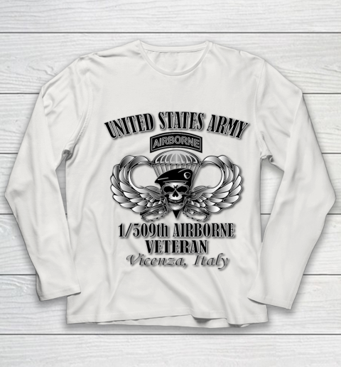 Veteran Shirt 1 509th Airborne Veteran Youth Long Sleeve 8