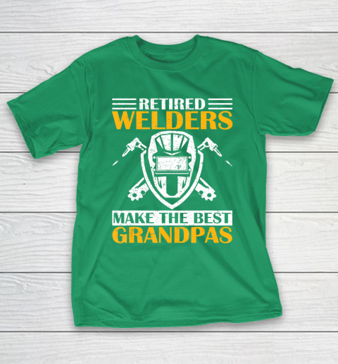 GrandFather gift shirt Retired Welder Welding Make The Best Grandpa Retirement Gift T Shirt T-Shirt 15