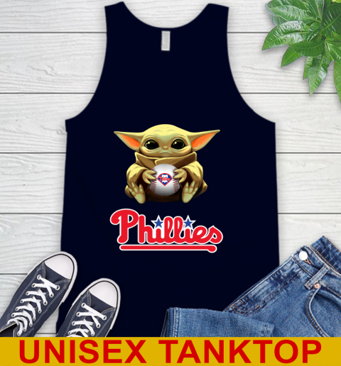 MLB Baseball Philadelphia Phillies Star Wars Baby Yoda Shirt 72