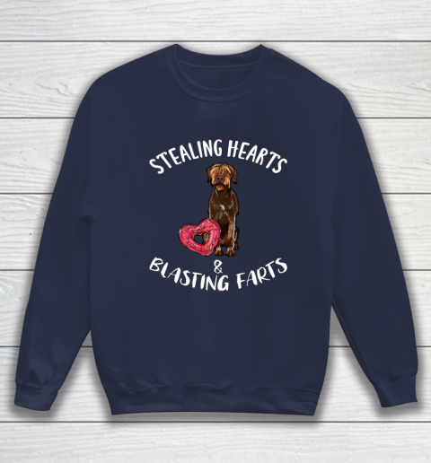 Stealing Hearts Blasting Farts Wirehaired Pointing Griffon Sweatshirt 2