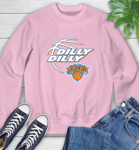 NBA New York Knicks Dilly Dilly Basketball Sports Sweatshirt 9