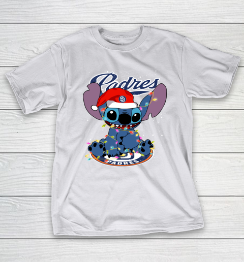 San Diego Padres MLB noel stitch Baseball Christmas T-Shirt 9