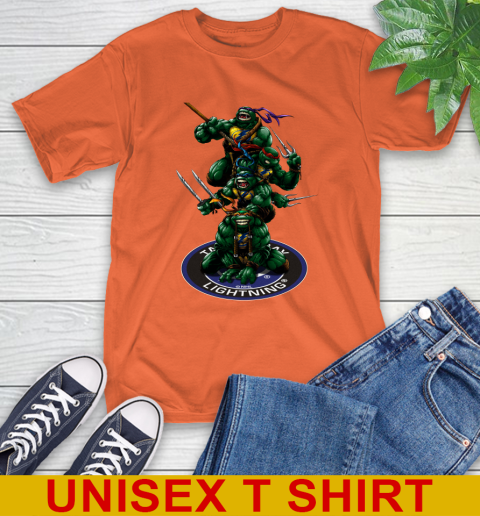 NHL Hockey Tampa Bay Lightning Teenage Mutant Ninja Turtles Shirt T-Shirt 5