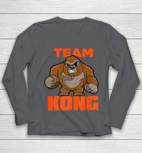 Kids Godzilla vs Kong Official Team Kong Cute Kids Youth Long Sleeve 6