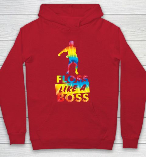 Fortnite Tshirt Tie Dye Floss Like A Boss Flossing Dance Hoodie Tee For Sports