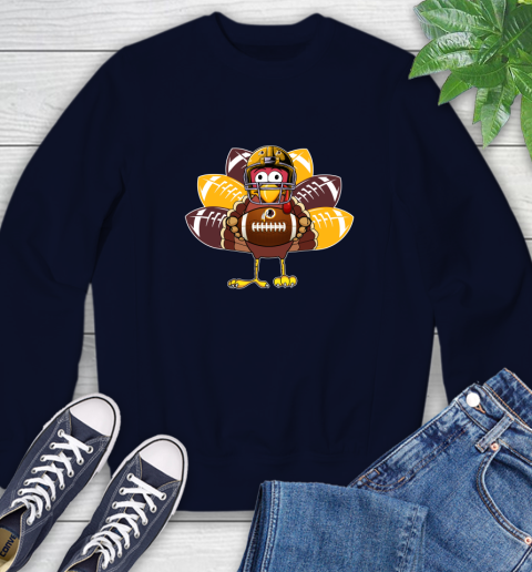 Washington Redskins Turkey Thanksgiving Day Sweatshirt 3