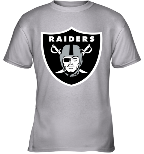 Oakland Raiders NFL Line by Fanatics Branded Black Victory Youth T-Shirt