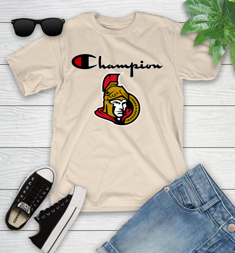 NHL Hockey Ottawa Senators Champion Shirt Youth T-Shirt 9