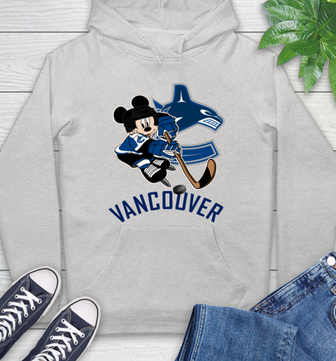NHL Vancouver Canucks Mickey Mouse Disney Hockey T Shirt Hoodie