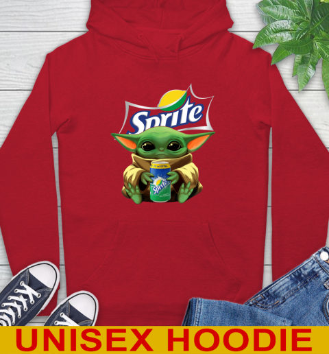 Star Wars Baby Yoda Hugs Sprite Soft Drink Shirt 22