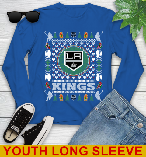 Los Angeles Kings Merry Christmas NHL Hockey Loyal Fan Youth Long Sleeve 10