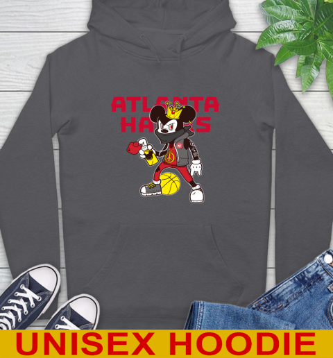 Atlanta Hawks NBA Basketball Mickey Peace Sign Sports Hoodie - Image 8